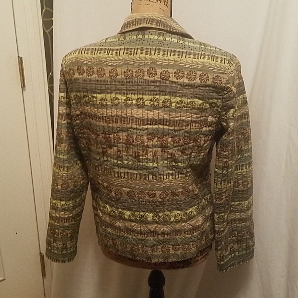 Unique 🛍 Sigrid Olsen Quilted lightweight jacket - Picture 4 of 7